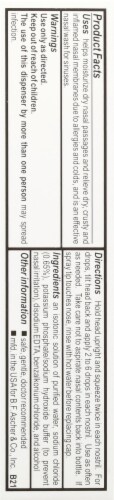 Ayr® Saline Nasal Mist Perspective: left