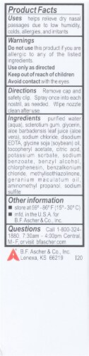 Ayr® Saline Nasal Gel No-Drip Sinus Spray Perspective: left