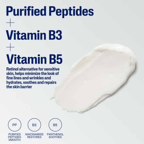 Cetaphil Healthy Renew Skin Tightening Night Cream, Wrinkle Repair Cream for Face with Peptides Perspective: left