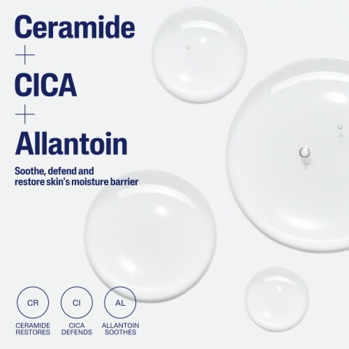 Cetaphil Ceramide Serum, Lightweight Serum for All Skin Types with Ceramides, CICA & Allantoin Perspective: left
