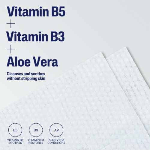 Cetaphil Gentle Skin Cleansing Cloths, Face and Body Wipes for Sensitive Skin Perspective: left