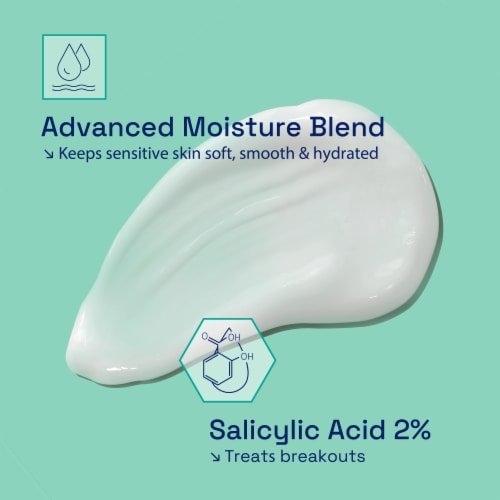Cetaphil Gentle Clear Pore Clearing Acne Cleanser with 2% Salicylic Acid Perspective: left