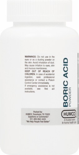 Humco Boric Acid Perspective: left