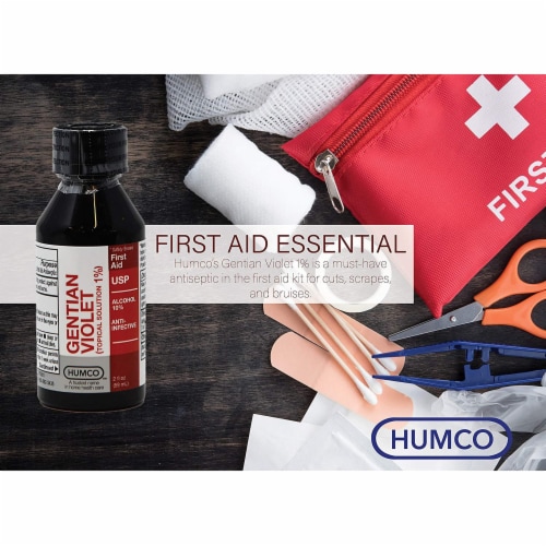 Humco™ Gentian Violet Perspective: left