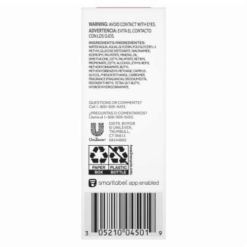 Pond's Rejuveness Skin Tightening Serum Perspective: left