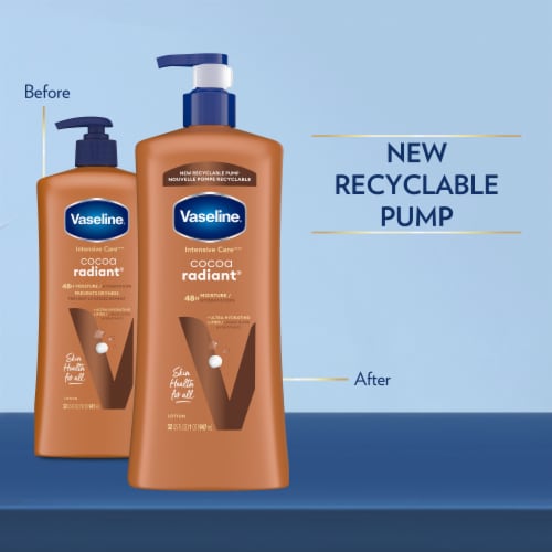 Vaseline Intensive Care™ Cocoa Radiant Body Lotion Perspective: left