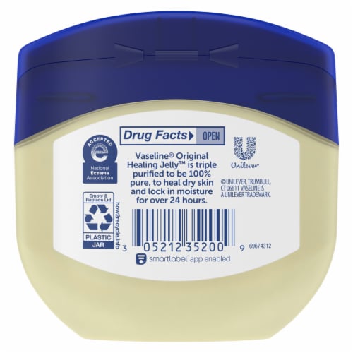 Vaseline Original Petroleum Jelly Perspective: left