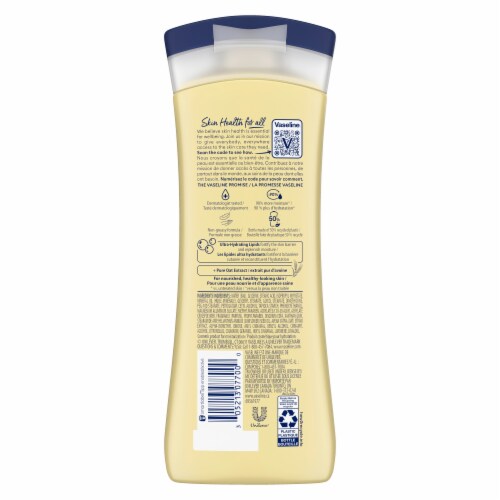 Vaseline Intensive Care Body Lotion Nourishing Moisture for Dry Skin with Ultra-Hydrating Lipids Perspective: left