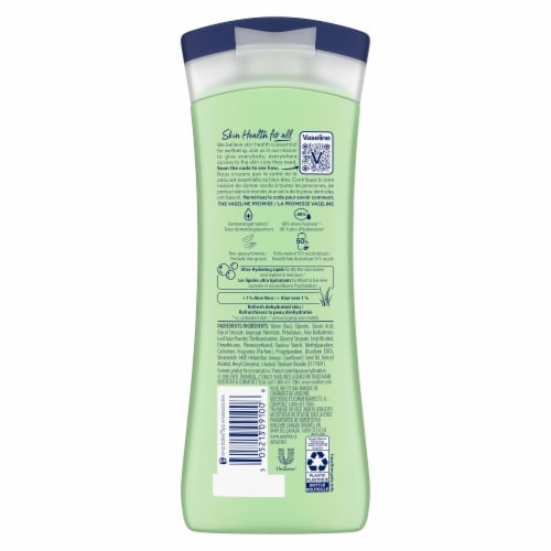 Vaseline Intensive Care Soothing Hydration Hand and Body Lotion Perspective: left