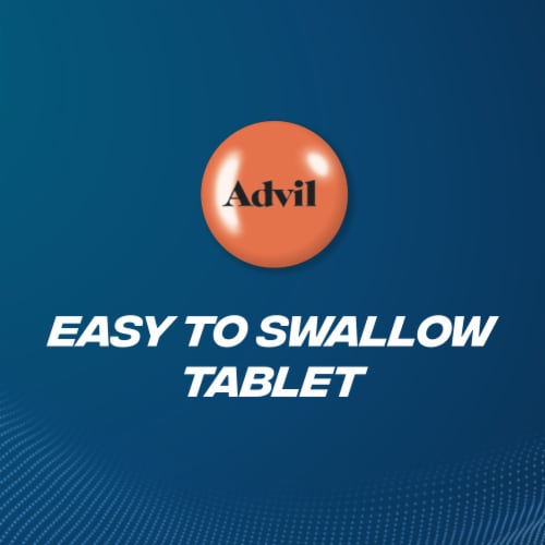 Advil Pain Reliever and Fever Reducer, Ibuprofen 200mg - Easy Open Arthritis Cap Perspective: left