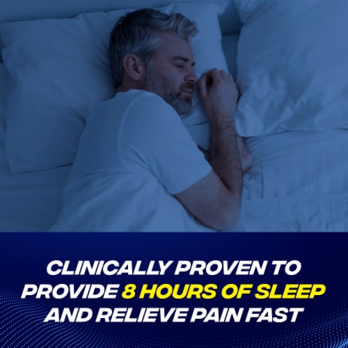 Advil PM Liqui-Gels Pain Reliever and Nighttime Sleep Aid Ibuprofen Perspective: left