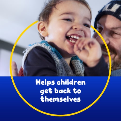 Advil Junior Pain Reliever and Fever Reducer Chewable Kids Ibuprofen Perspective: left