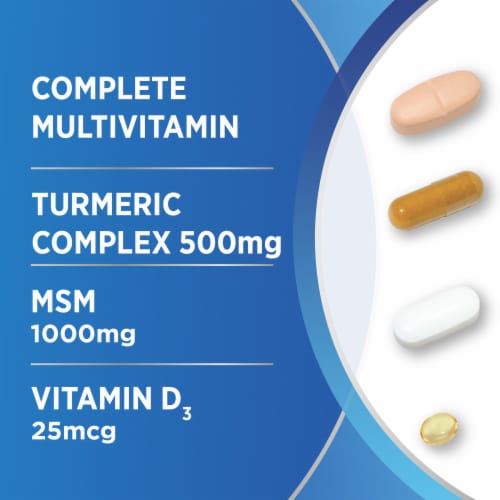Centrum Mens 60+ Daily Wellness Packs Perspective: left