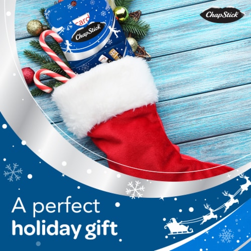 ChapStick Let’s Celebrate Holiday Lip Balm Gift Card Holder Perspective: left