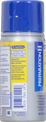 Preparation H Rapid Relief with Lidocaine Spray Perspective: left