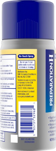 Preparation H Rapid Relief Spray Perspective: left