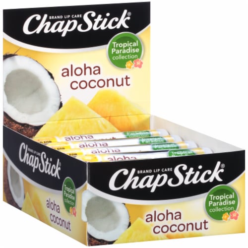 ChapStick Aloha Coconut Lip Balm Perspective: left
