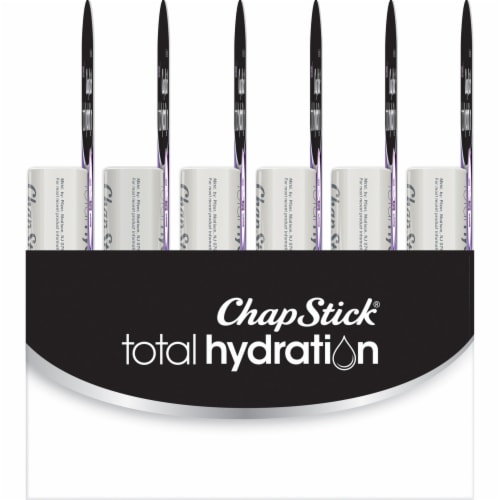 ChapStick® Total Hydration Infused with Lavender and Chamomile Essential Oils Lip Balm Perspective: left