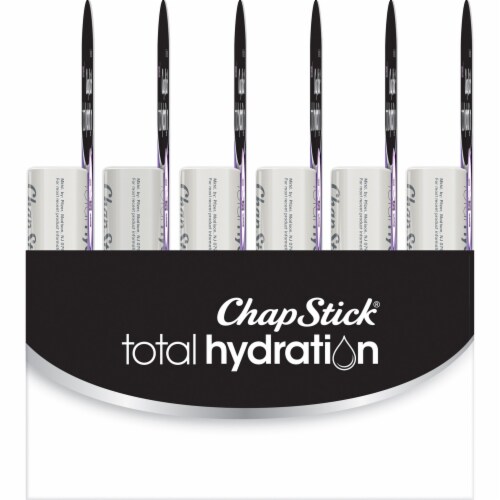 ChapStick® Total Hydration Infused with Lavender and Chamomile Essential Oils Lip Balm Perspective: left