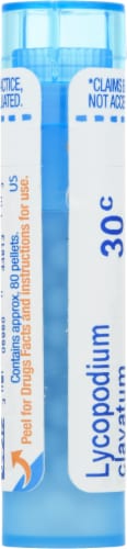 Boiron® Lycopodium Clavatum 30c Medication Perspective: left