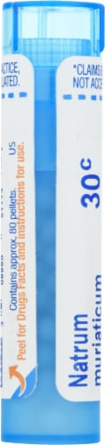 Boiron Natrum Muriaticum 30c Pellets Perspective: left