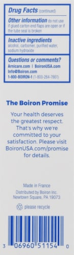Boiron Arnicare Pain Relief Gel Perspective: left