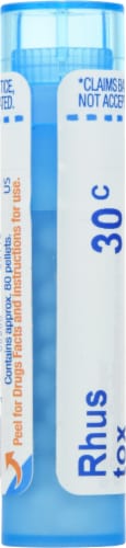 Boiron Rhus Toxicodendron 30c Homeopathic Medicine Perspective: left