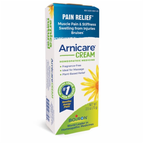 Boiron® Arnicare® Pain Relief Cream Perspective: left