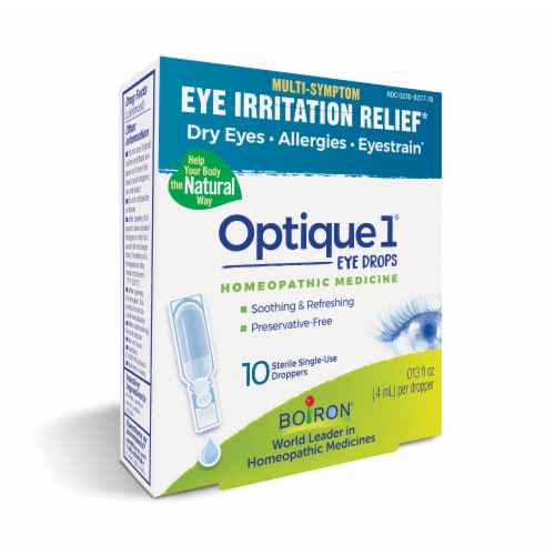 Boiron® Optique 1® Eye Drops Perspective: left