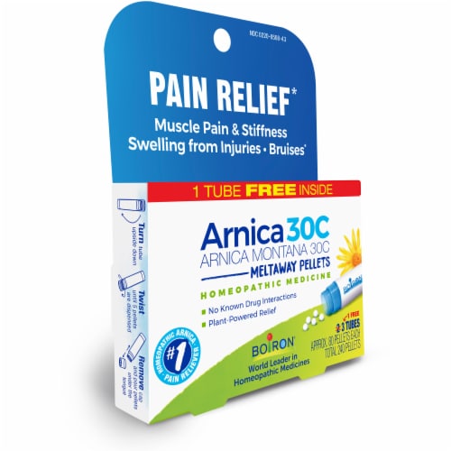 Boiron® Arnica 30C Pain Relief Pellets Perspective: left