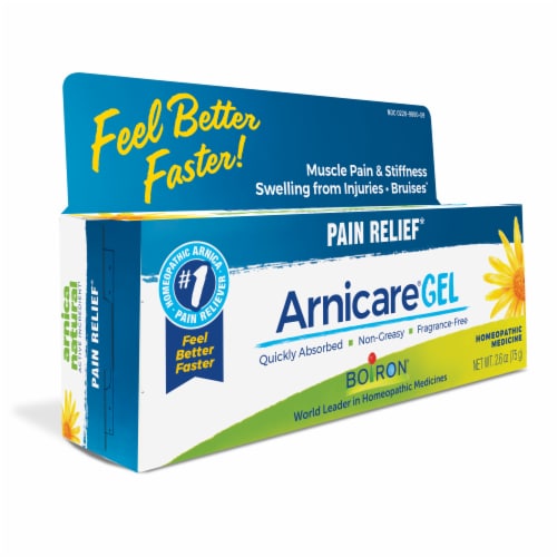 Boiron® Arnicare Homeopathic Pain Relief Gel Perspective: left
