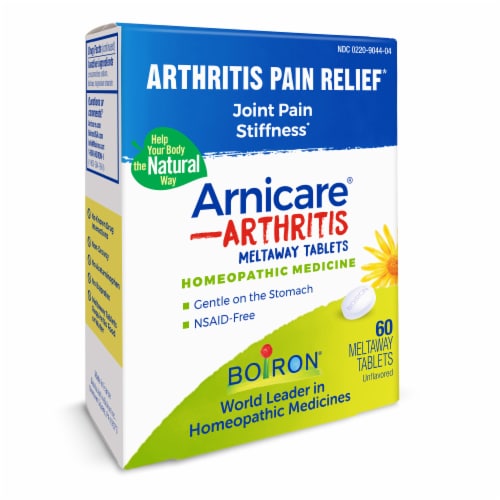 Boiron Arnicare Arthritis Pain Relief Tablets Perspective: left
