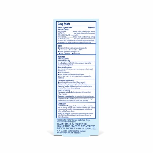 Boiron Arnicare® Homeopathic Pain Relief Cream Perspective: left