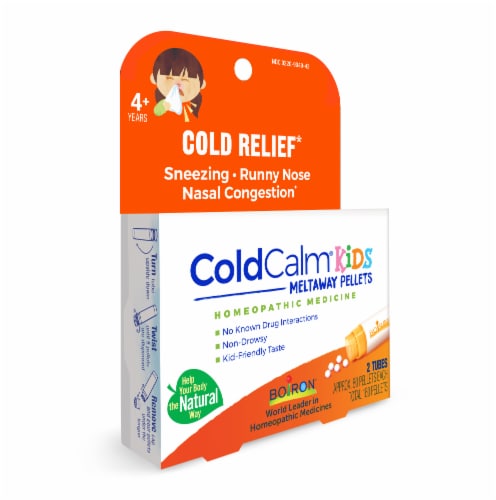 Boiron® Children's ColdCalm® Cold Relief Pellets Perspective: left