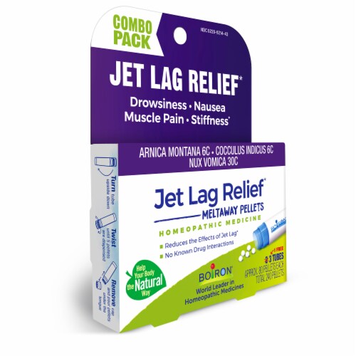 Boiron® Jet Lag Relief Perspective: left