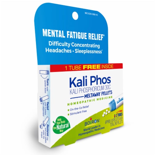 Boiron Kali Phosphoricum 30C Pellets Multi-Pack Perspective: left