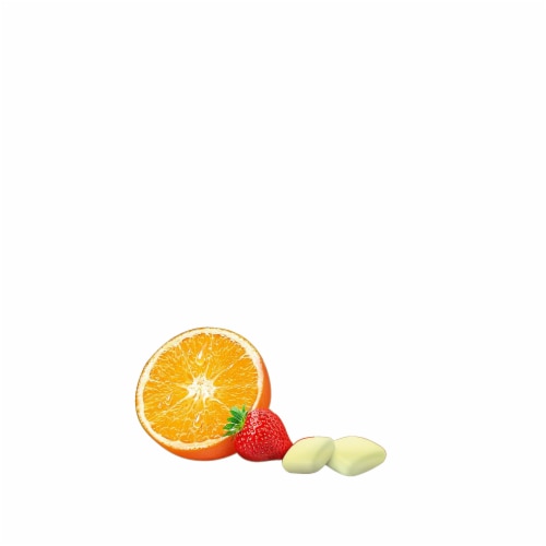 Nicorette Nicotine Fruit Chill Flavor Gum Perspective: left