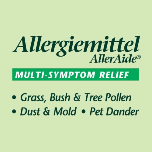 Boericke & Tafel Allergiemittel AllerAide Allergy Relief Tablets Perspective: left