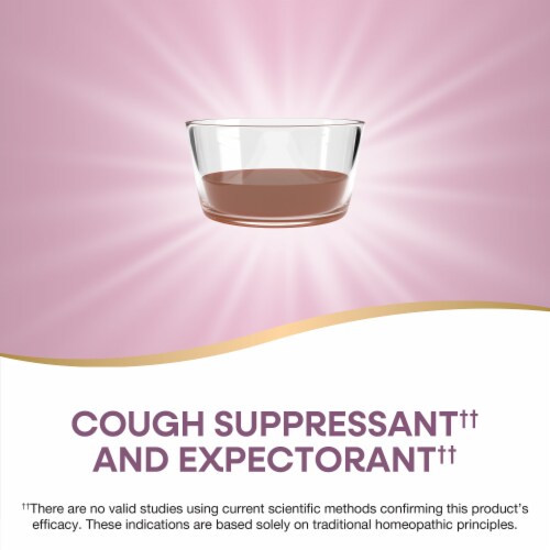 Boericke & Tafel Daytime Cough & Bronchial Homeopathic Syrup Perspective: left