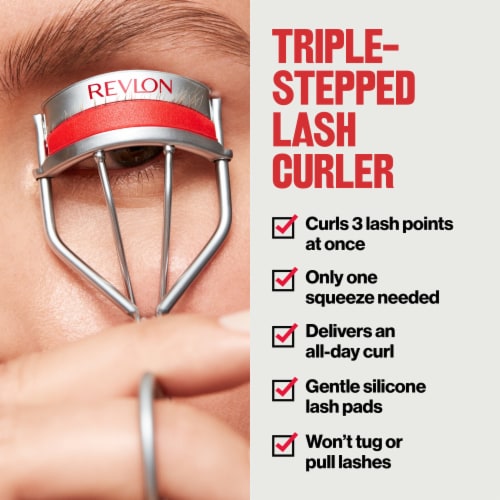 Revlon Triple-Stepped Lash Curler Perspective: left