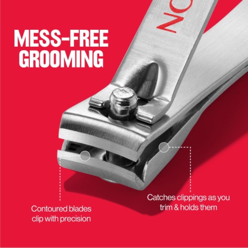 Revlon Catch-All Nail Clipper Perspective: left