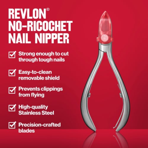 Revlon No-Ricochet Nail Nipper Perspective: left