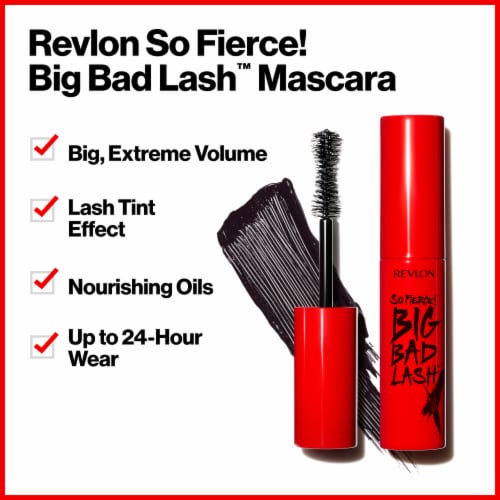 Revlon So Fierce Big Bad Lash 761 Black Perspective: left