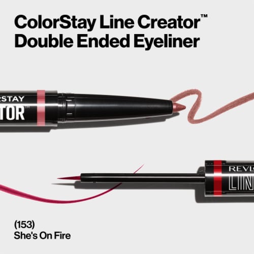 Revlon ColorStay Line Creator 153 She's On Fire Perspective: left