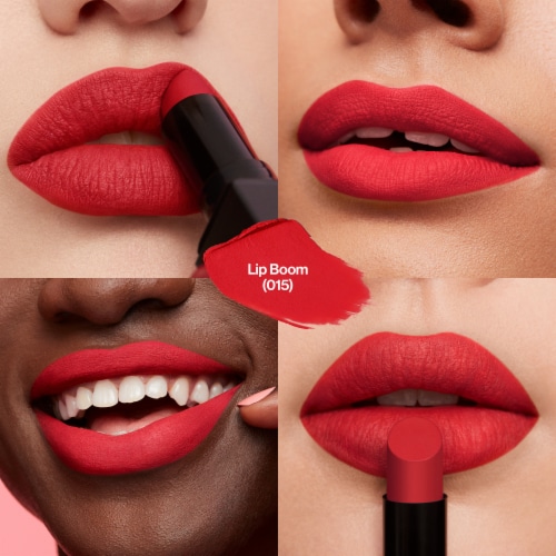 Revlon ColorStay Suede Ink Liquid Lipstick 015 Lip Boom Perspective: left