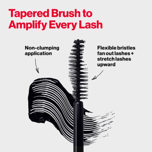 Revlon ColorStay Xtensionnaire Mascara 201 Blackest Black Perspective: left
