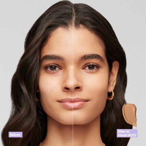 Revlon Illuminance Skin-Caring Foundation 301 Cool Beige Perspective: left