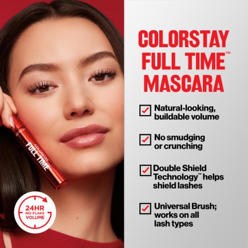 Revlon ColorStay Full Time Mascara 403 Natural Brown Perspective: left