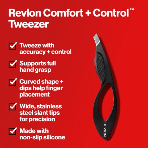 Revlon Comfort + Control Tweezer Perspective: left
