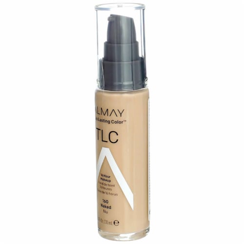 Almay® Truly Lasting Color™ 160 Naked Foundation Perspective: left